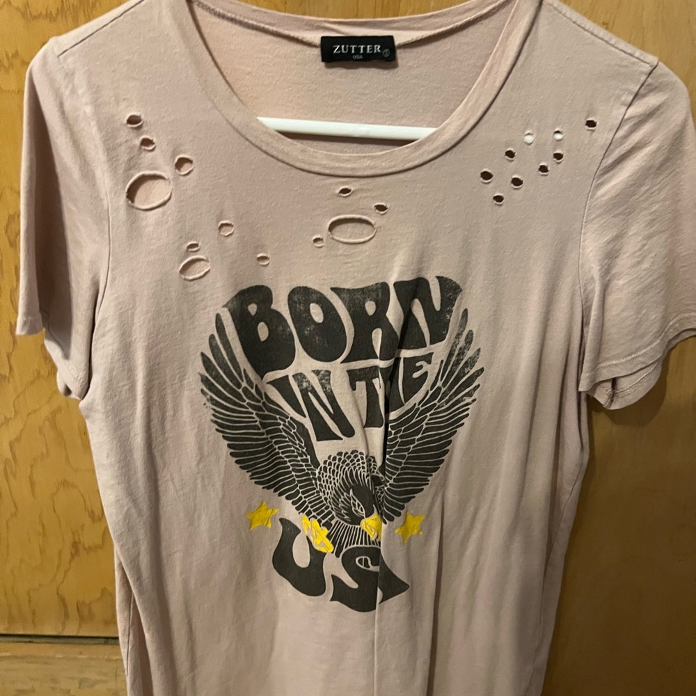 Zutter Women's Pink Graphic Tee